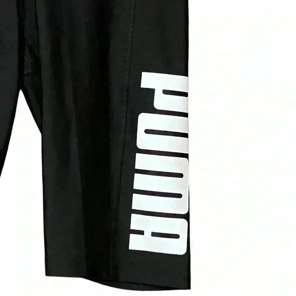 Puma Attitude Shorts Women’s Small Black Bike Cycling Outdoors Spring Summer NWT - Picture 2 of 6